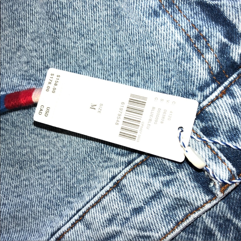 Farm Rio Denim Mini Skirt - Picture 12 of 12